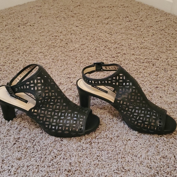 Alex Marie Shoes - Alex Marie leathrr heels size 9 (fit like an 8)